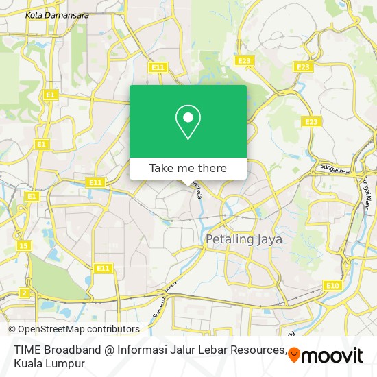 TIME Broadband @ Informasi Jalur Lebar Resources map