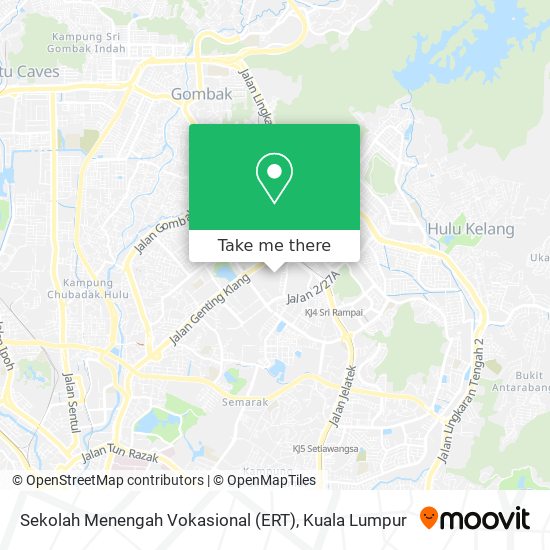 Sekolah Menengah Vokasional (ERT) map