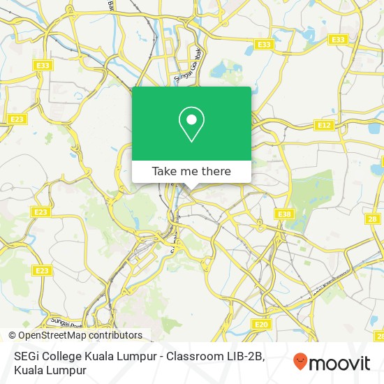 Peta SEGi College Kuala Lumpur - Classroom LIB-2B