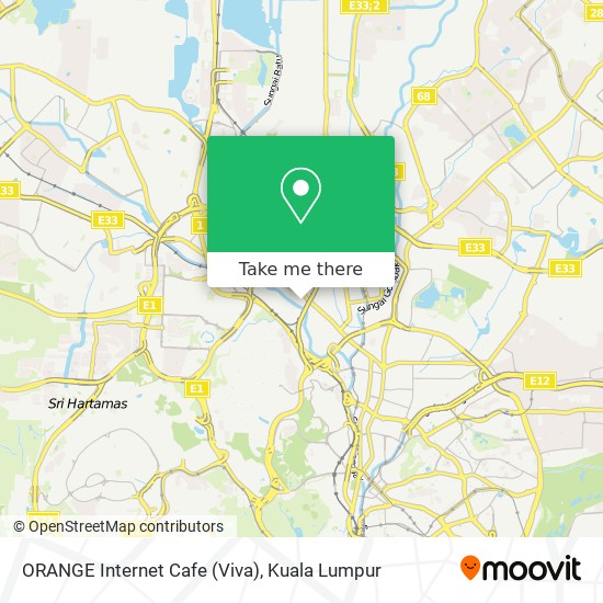 ORANGE Internet Cafe (Viva) map