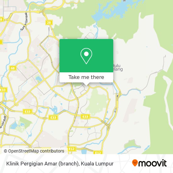 How To Get To Klinik Pergigian Amar Branch In Kuala Lumpur By Bus Or Mrt Lrt