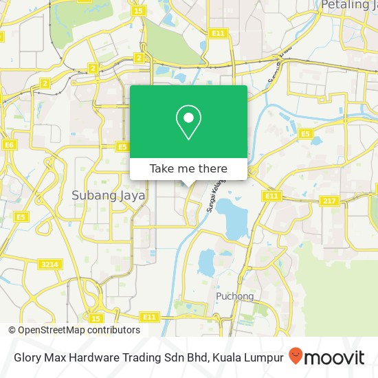 Glory Max Hardware Trading Sdn Bhd map