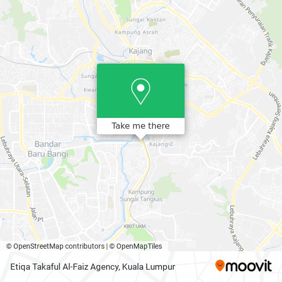 Peta Etiqa Takaful Al-Faiz Agency