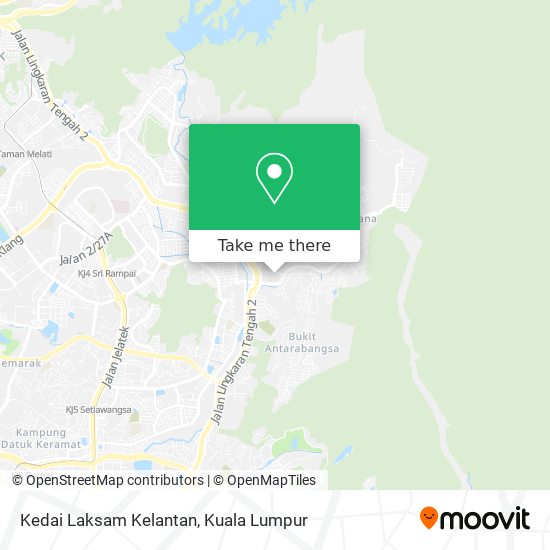 Kedai Laksam Kelantan map