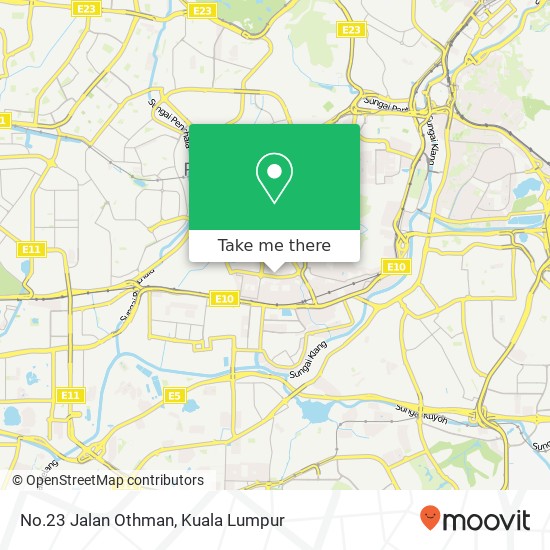 No.23 Jalan Othman map