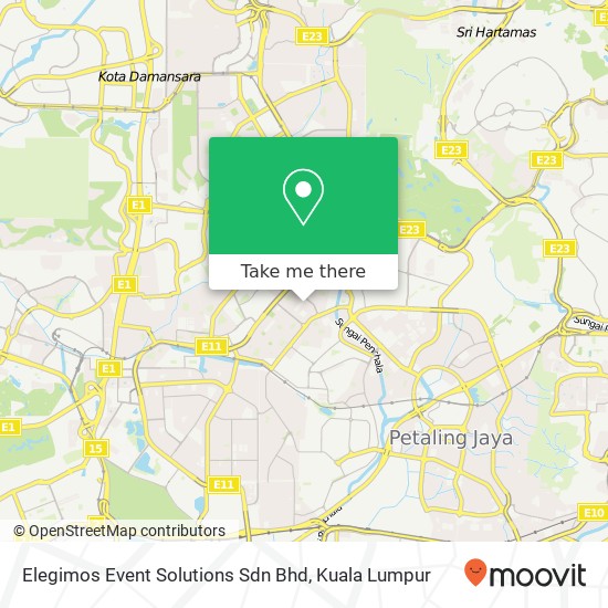 Elegimos Event Solutions Sdn Bhd map