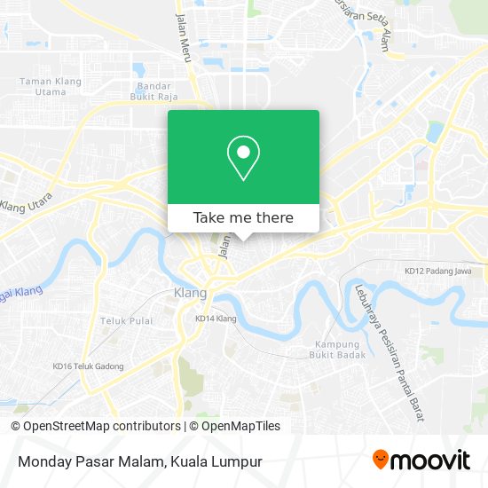 Monday Pasar Malam map