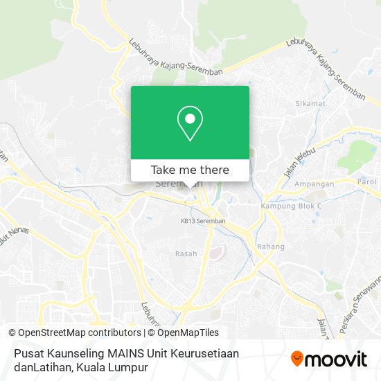 Pusat Kaunseling MAINS Unit Keurusetiaan danLatihan map