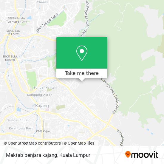 Maktab penjara kajang map