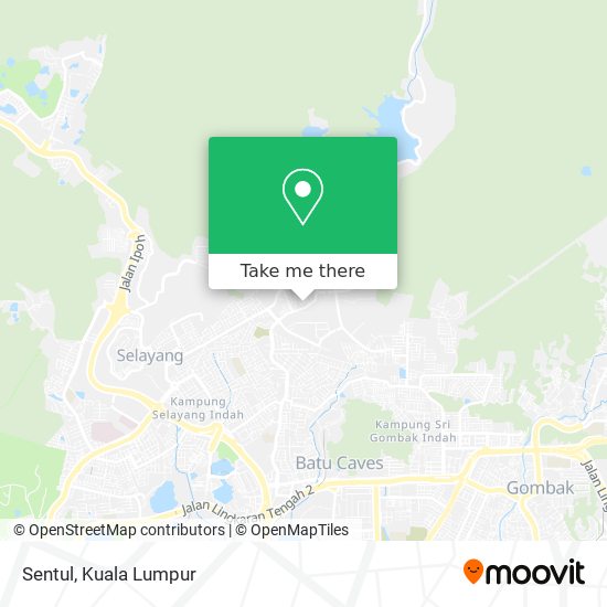 Sentul map