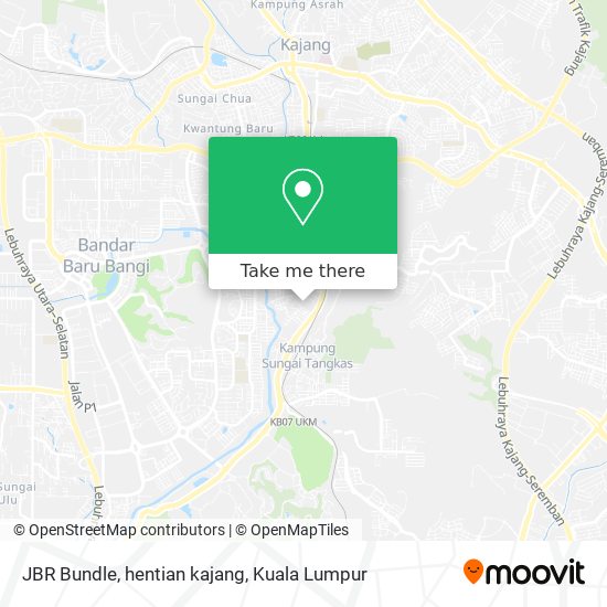 JBR Bundle, hentian kajang map