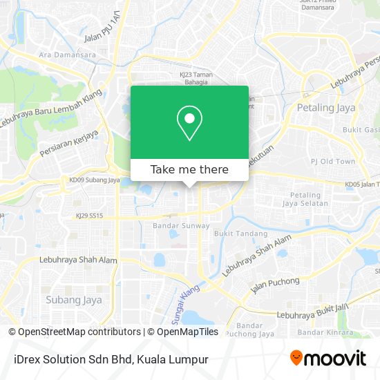 Peta iDrex Solution Sdn Bhd