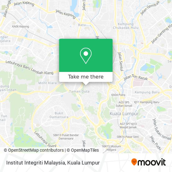 How To Get To Institut Integriti Malaysia In Kuala Lumpur By Bus Mrt Lrt Or Monorail