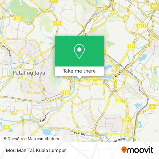Mou Man Tai map