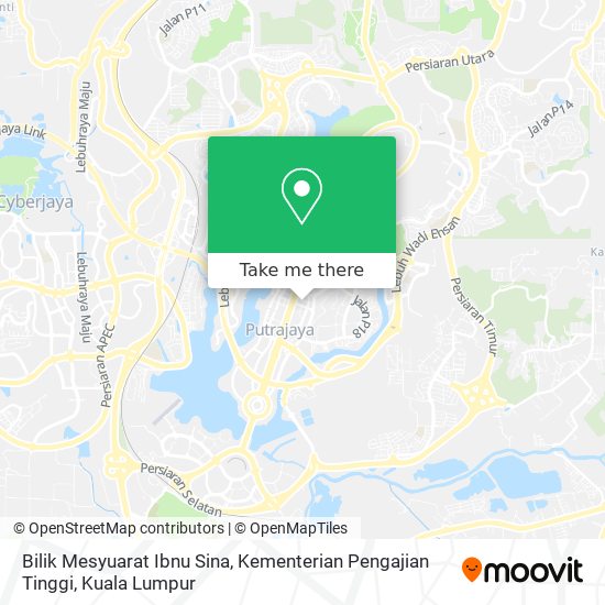 Bagaimana untuk pergi ke Bilik Mesyuarat Ibnu Sina, Kementerian 