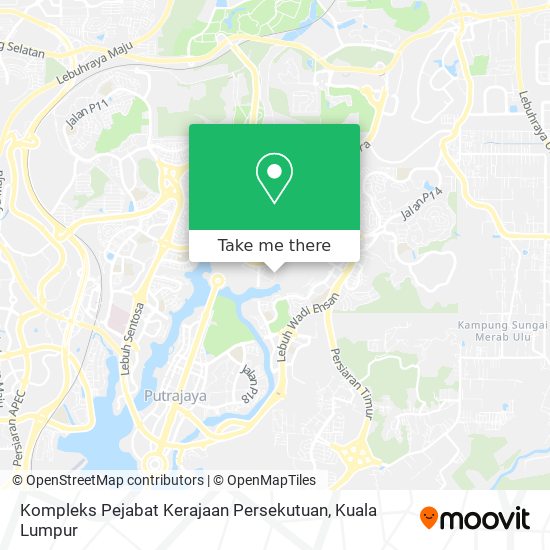 Kompleks Pejabat Kerajaan Persekutuan map