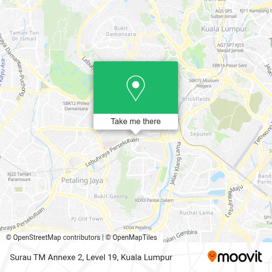 Surau TM Annexe 2, Level 19 map