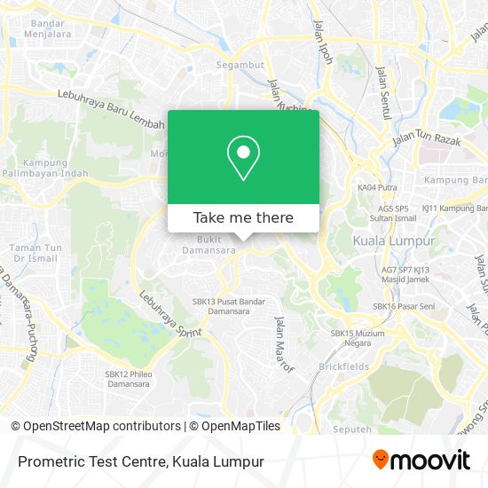 Peta Prometric Test Centre
