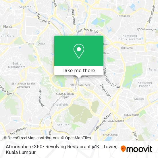 Atmosphere 360• Revolving Restaurant @KL Tower map