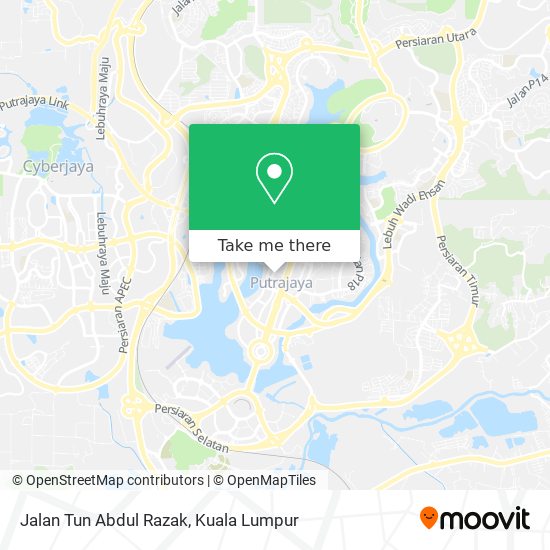 Peta Jalan Tun Abdul Razak