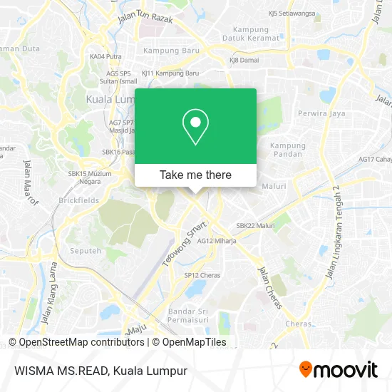 WISMA MS.READ map