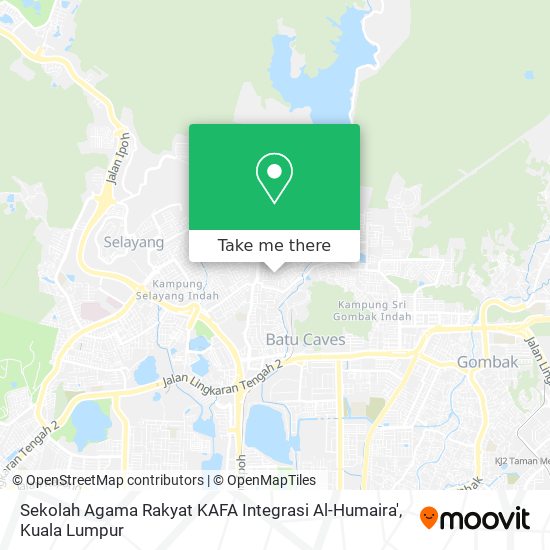 Sekolah Agama Rakyat KAFA Integrasi Al-Humaira' map