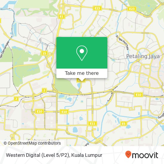 Western Digital (Level 5/P2) map