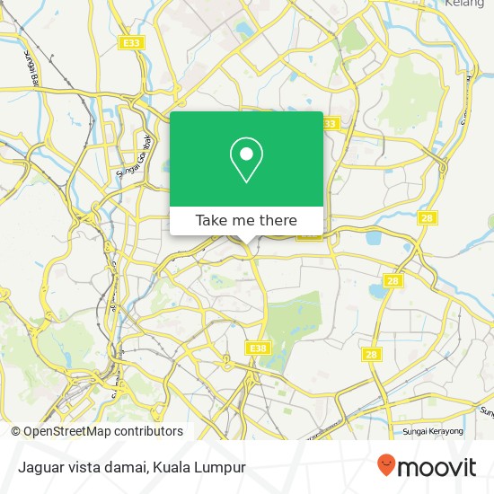 Jaguar vista damai map