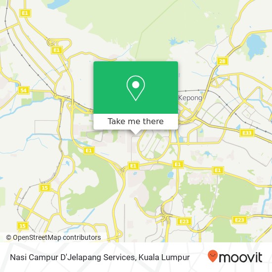 Nasi Campur D'Jelapang Services map