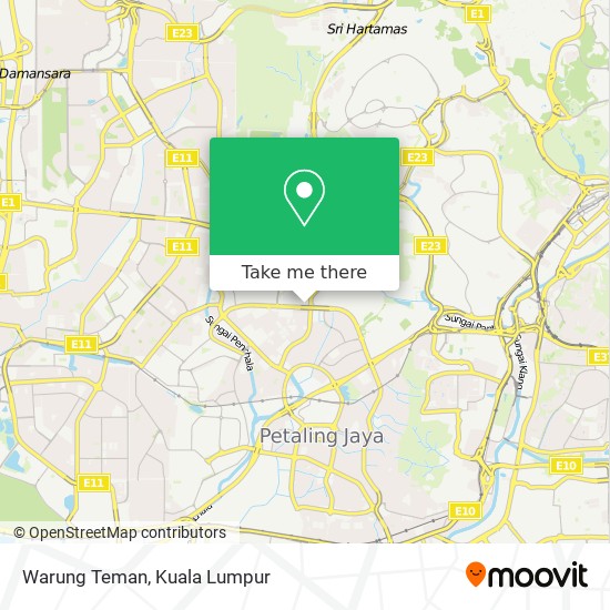 Warung Teman map