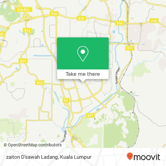 zaiton D'sawah Ladang map