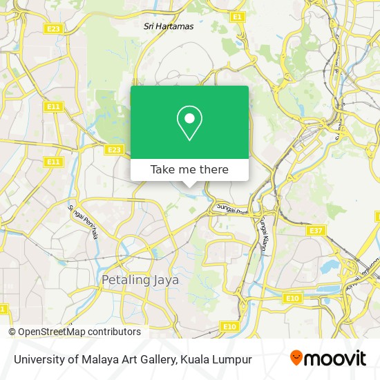 University of Malaya Art Gallery map