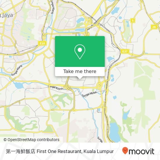 第一海鮮飯店 First One Restaurant map