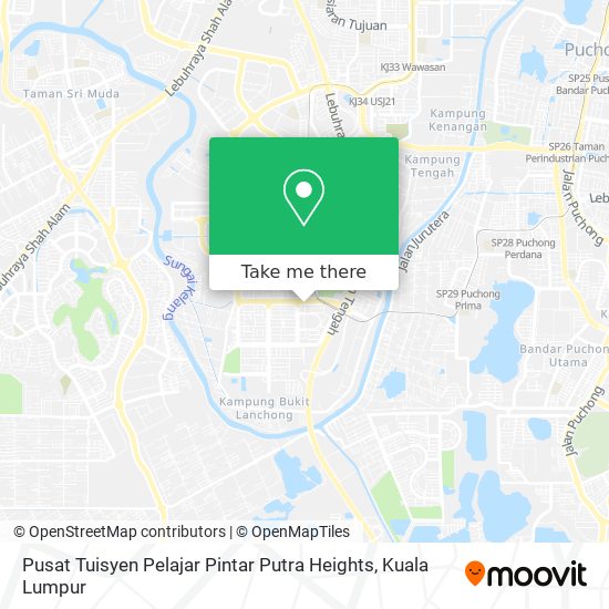 Pusat Tuisyen Pelajar Pintar Putra Heights map