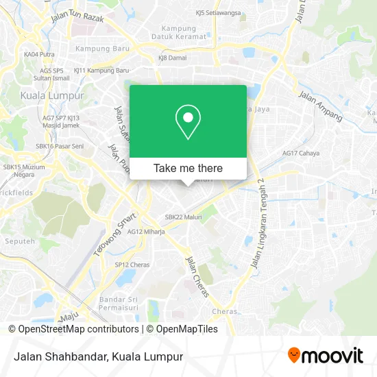 Jalan Shahbandar map