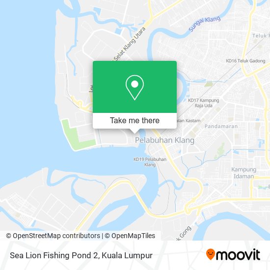 Sea Lion Fishing Pond 2 map