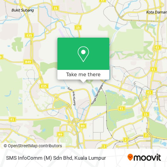 SMS InfoComm (M) Sdn Bhd map