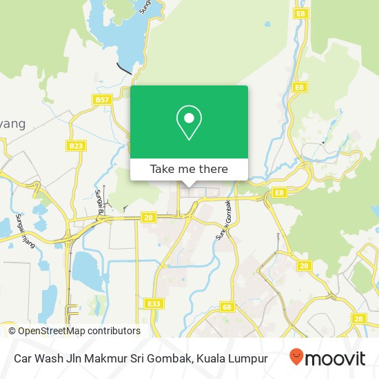 Car Wash Jln Makmur Sri Gombak map