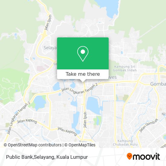 Public Bank,Selayang map