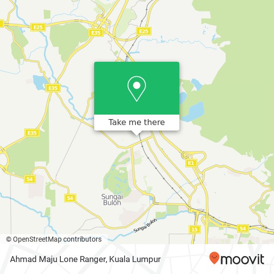 Ahmad Maju Lone Ranger map