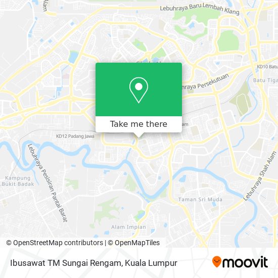 Ibusawat TM Sungai Rengam map