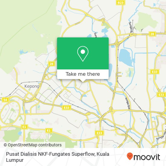 Peta Pusat Dialisis NKF-Fungates Superflow