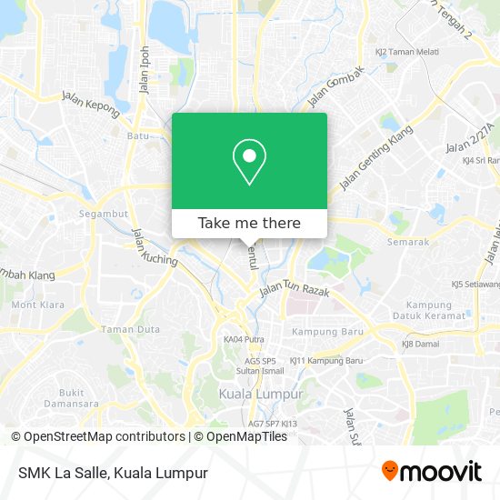 SMK La Salle map