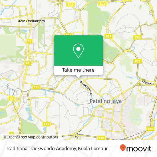 Traditional Taekwondo Academy map