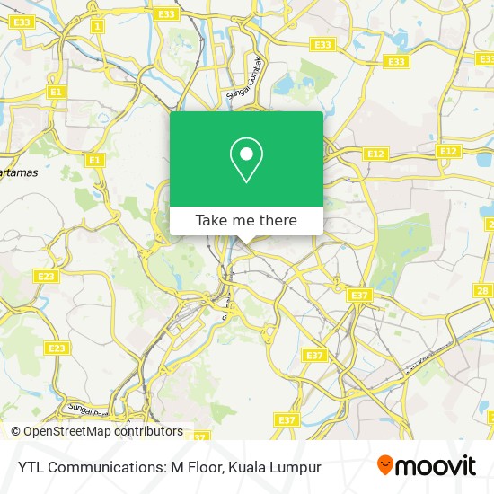 YTL Communications: M Floor map