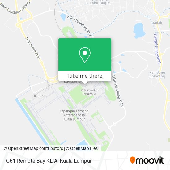 C61 Remote Bay KLIA map