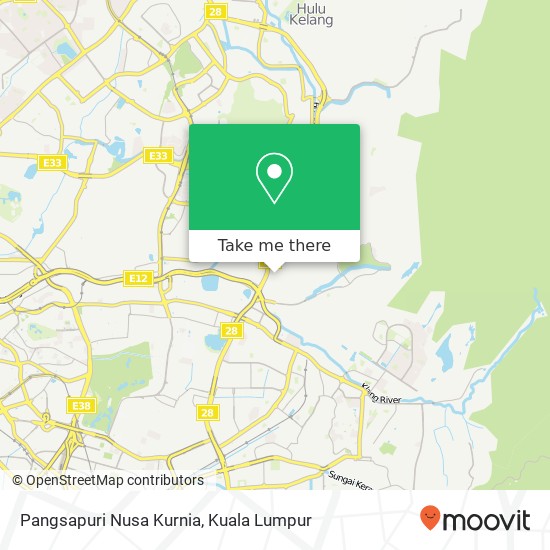 Peta Pangsapuri Nusa Kurnia