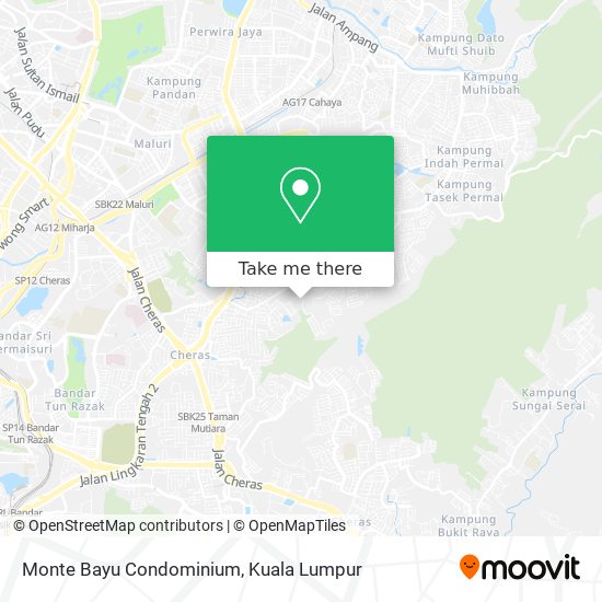 Peta Monte Bayu Condominium