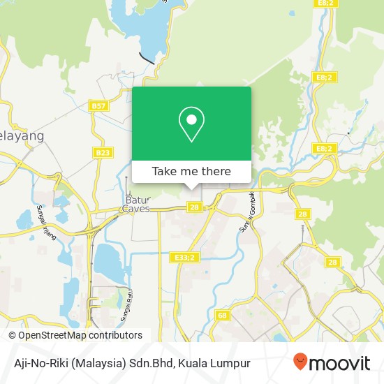 Aji-No-Riki (Malaysia) Sdn.Bhd map