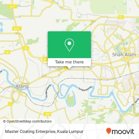 Master Coating Enterprise map